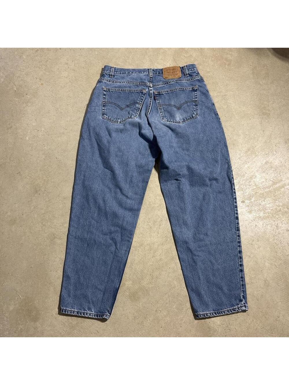 Vintage Levi's 560 Loose Fit Tapered Leg Jeans Denim W36 L32